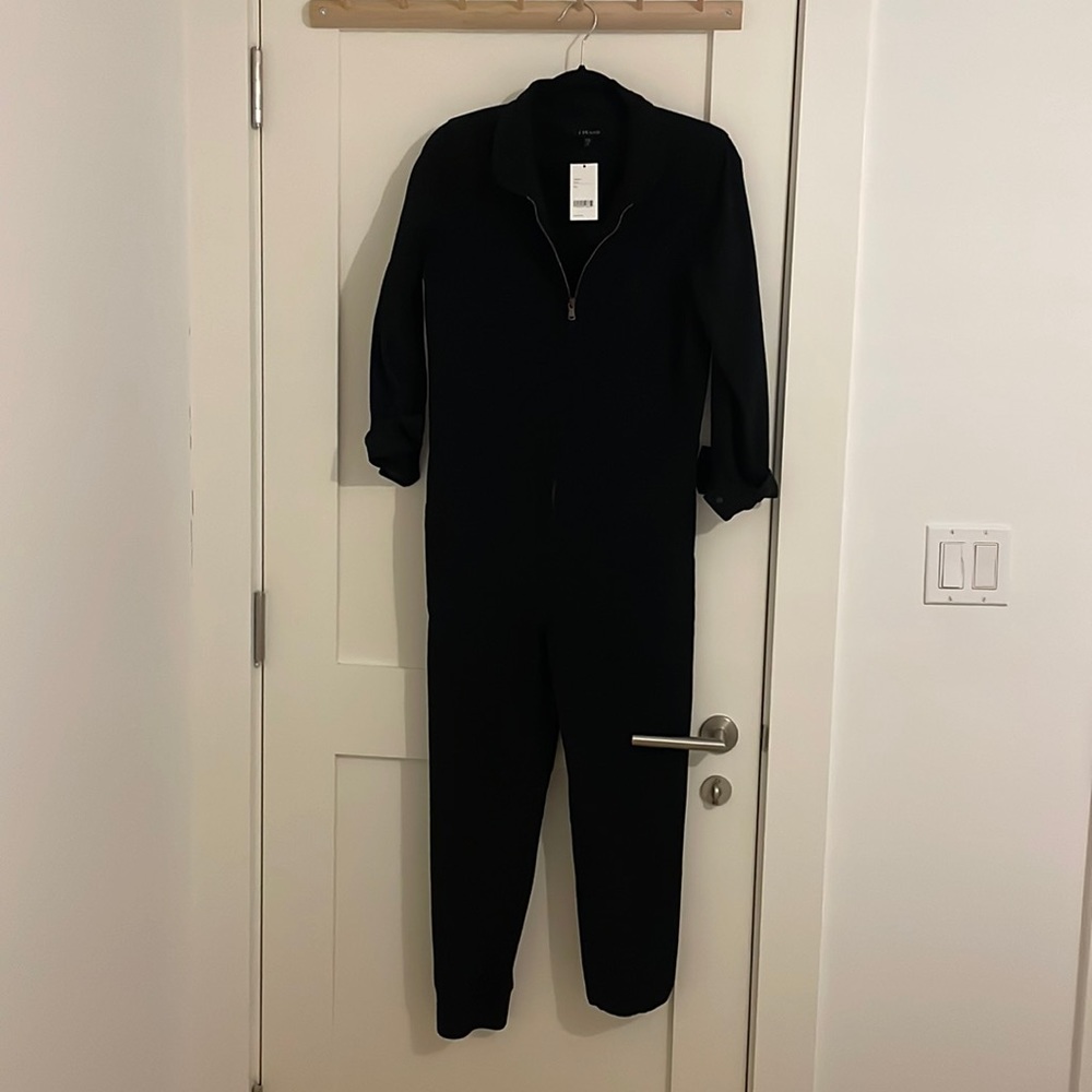 Black J Brand long sleeve jumpsuit